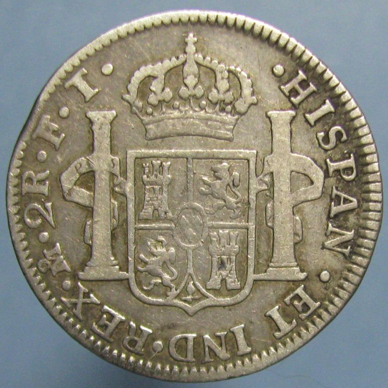 1801-Mexico-City-2-Reales---Something's-Under-The-